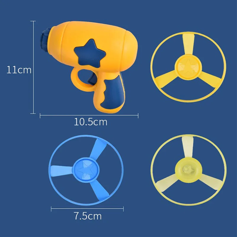 Interactive Launch Pet Training Toy For Kitten Funny Cat Toy Mini Flying Disc Shooting Gun Chasing Games Cat Toys Pet Supplies_voghion.com