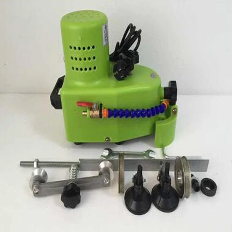 220V 800W Portable Glass Edge Grinder Stone Grinding Machine Small Straight Edge Round Hypotenuse Tile Edging Machine
