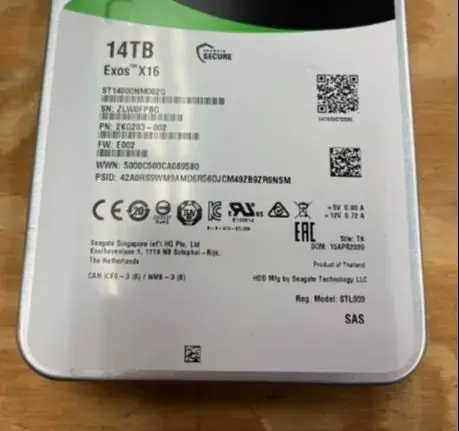 For X16 ST14000NM002G 14TB SAS 12Gb 7 2K 3 5 Storage Server Mechanical Hard Disk