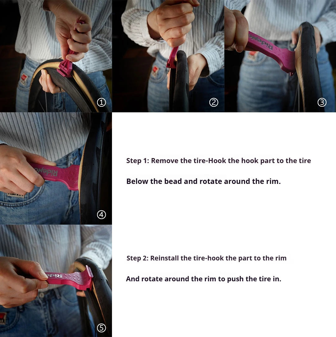 Ridenow Portable Bicycle Tire Lever 5