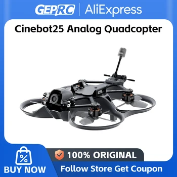 GEPRC Cinebot25 Analogico TAKER G4 45A AIO SPEEDX2 1404 4600KV XT30 con PNP/ ELRS2.4G / TBS NanoRX Quadcopter