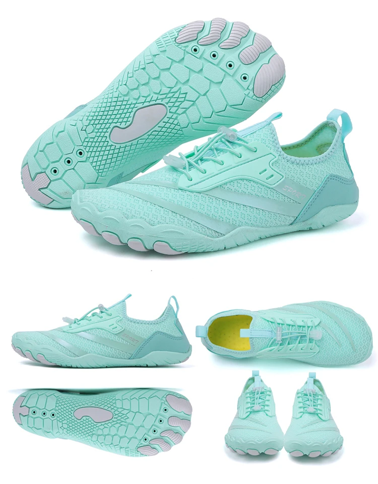 Large Size Unisex Outdoor Aqua Shoes Couples Vacation Seaside Barefoot Swim Shoes Beach Game Shoes Indoor Fitness Yoga Shoes