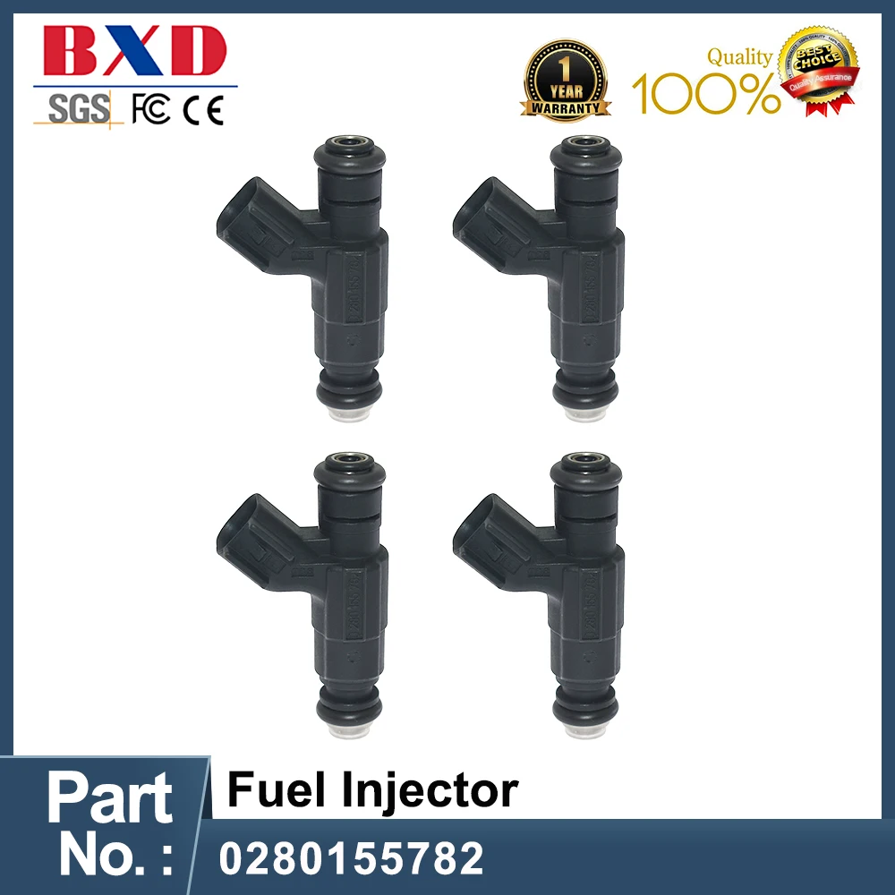 

Топливные форсунки 0280155782 для Chrysler Dod-ge Ply-mouth 2.0L 1998-2000,Chrysler Cirrus 2.0L 2000, 1/4 шт.