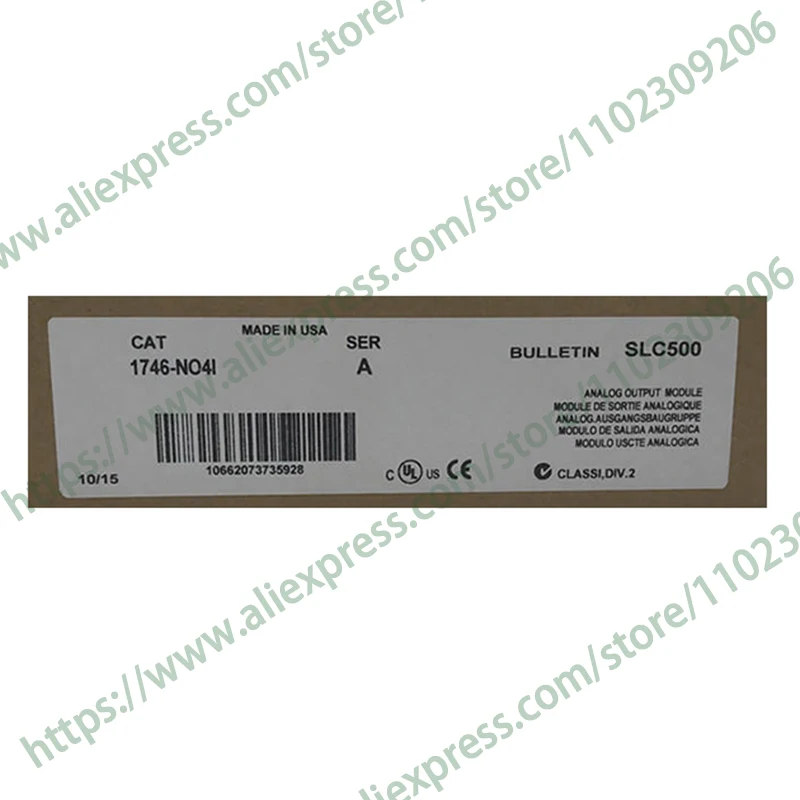

Новый оригинальный контроллер Plc 1746-NO4I Moudle Быстрая доставка