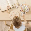 New Animal Life Cycle Board Montessori Teaching Aids Children Toys Plant Animal Growth Cycle Model Set Preschool Cognitive Toys 5