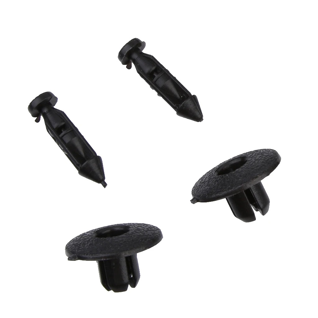 30pcs Bumper Mounting Clips Fastener Rivet 8mm Hole For Volvo 3541113 engine cover clip