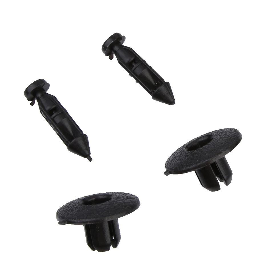 Be In Your Mind 50 Clips De Sujeción De Remache De Plástico 3541113 Para Paneles De Molduras, Forro De Fascias De Parachoques, Agujero De 8 Mm