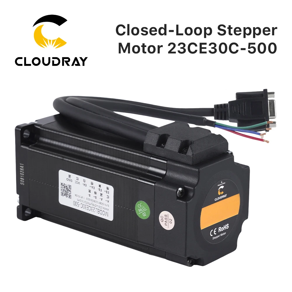 Cloudray Nema 23 stepper motor 3.0N.m 5.0A Closed Loop Stepper Servo motor with Encoder for CNC Router Engraving milling machine — view 6