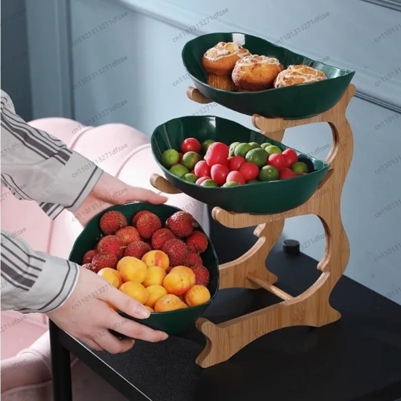 Fruit Bowl, Tier Ceramic Fruit Basket, Tier Serving Stand Serving