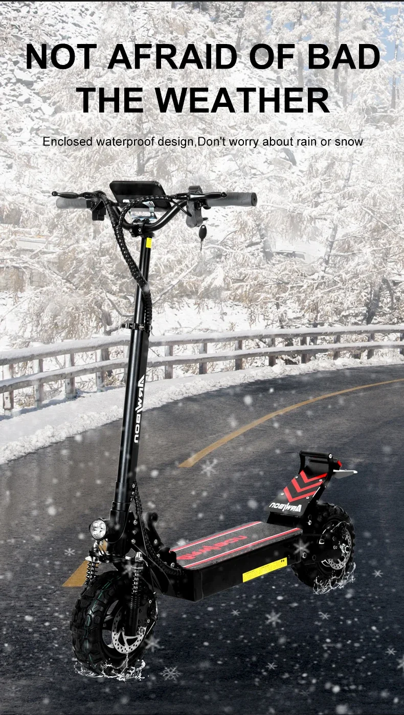 China Factory Direct 2500W Motor Electric Scooter 11 Inch 48V16AH Battery Off-Road Arwibon Q30 Adult Electric Scooter electric scooter
