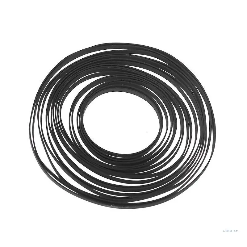 Turntable Rubber Belt Rubber Drive Belt M5TD Replacement Turntable Belt for Record Player Walkman DVD