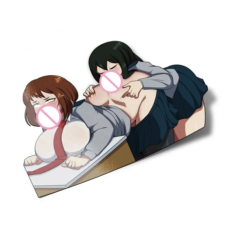 

Car Stickers funny decals My Hero Academia JK Lick Personality Sunscreen Waterproof Decals Label Decoration