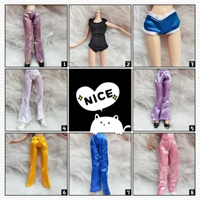 b3 original monsters high school clothes pants skirt winxs club without body DIY brzte xindong girl Doll House Children Gifts