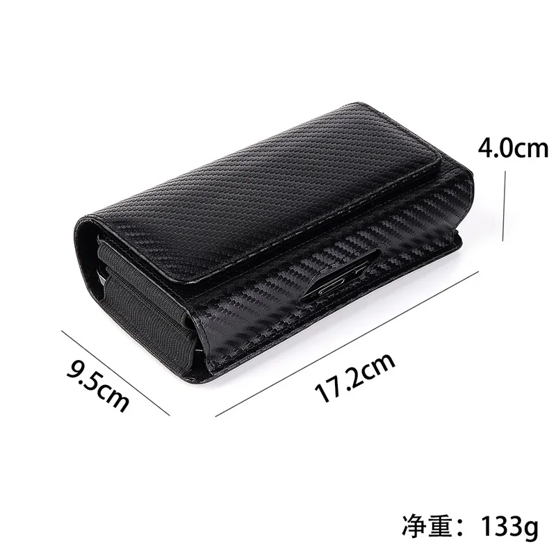 Dual Pouch Belt Clip Holster Case