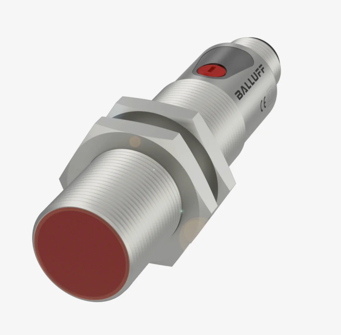 New diffuse reflection sensor BOS01CF BOS 18M-PA-RD20-S4