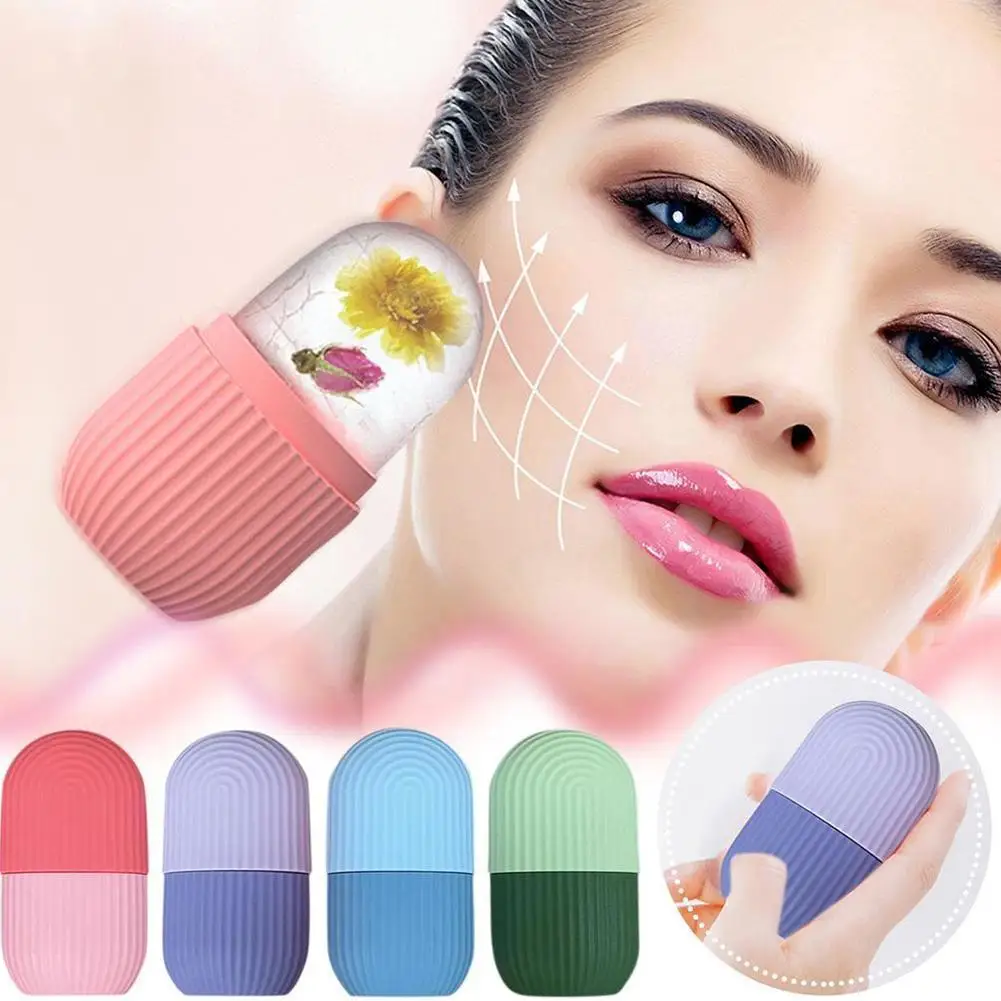 

Silicone Ice Cube Trays Beauty Lifting Ice Ball Face Care Acne Reduce Massager Roller Eye Tool Facial Contouring Treatment C0D2