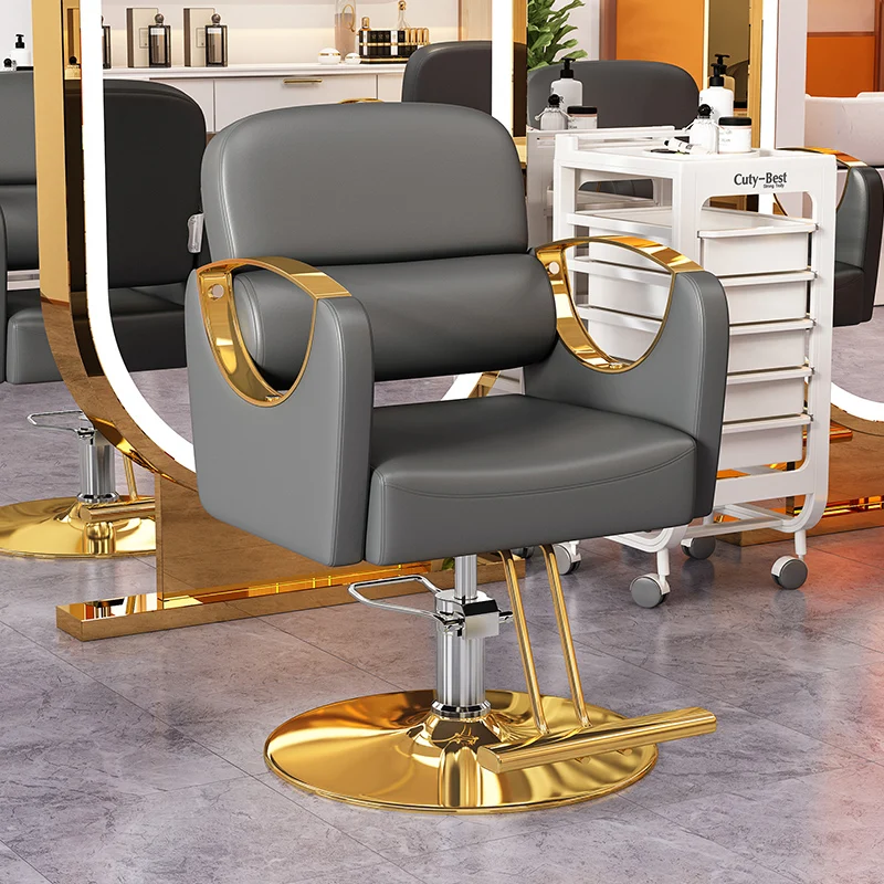 Kids Barber Beauty Beds Hairdressing Chair Shampoo Luxury Chair Dressing Table Banco Con Ruedas Hair Salon Equipment Furniture