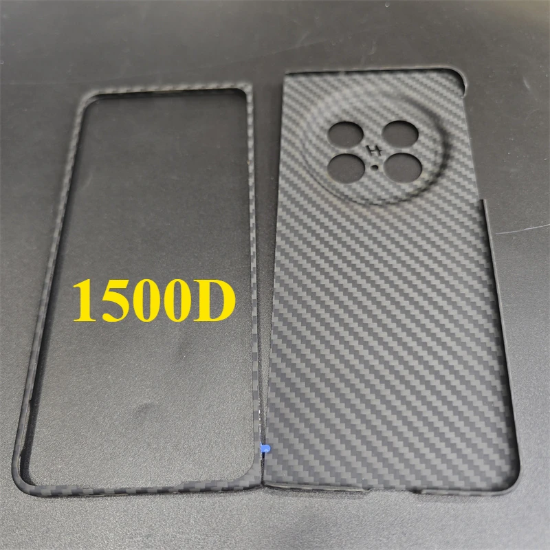 Ultra-Thin Real Carbon Aramid Fiber Folding Phone Case