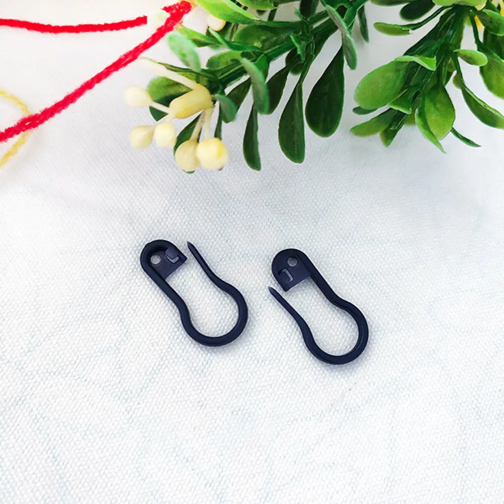 400개 호리병 모양 소형 안전핀 플라스틱 핀 DIY 바느질 의류 공예 액세서리 DIY 의류 액세서리 안전 의류 클립
