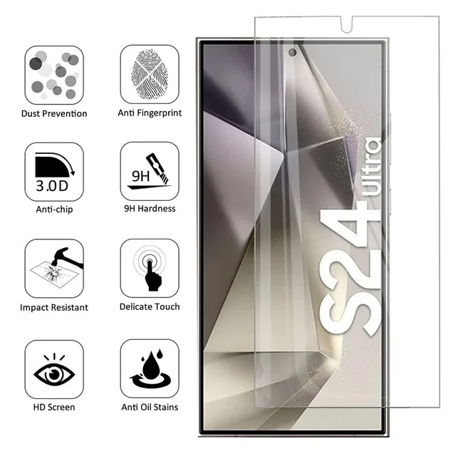 Protetor de Tela Imbatível para Samsung Galaxy S24