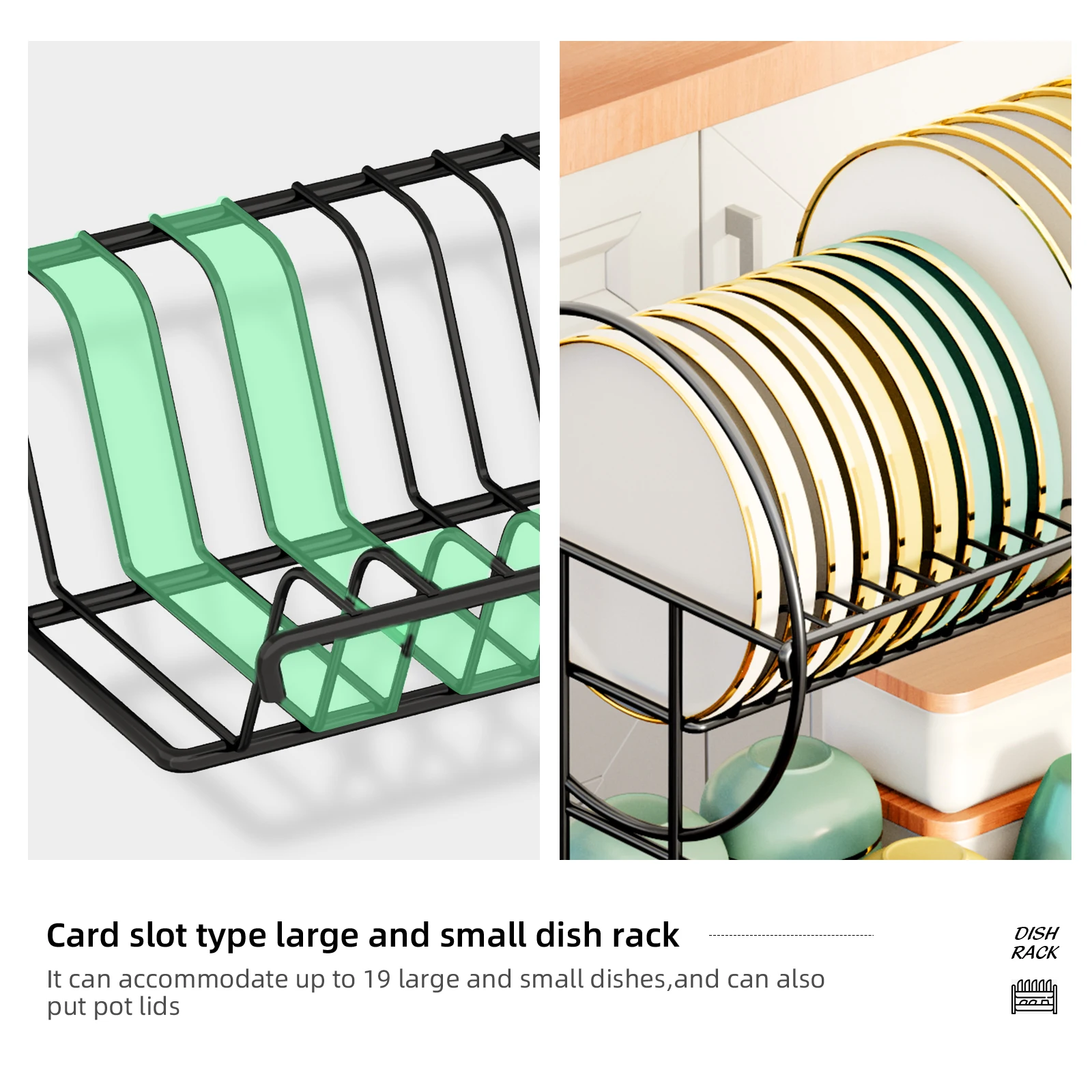 2-Tier Dish Drying Rack 4