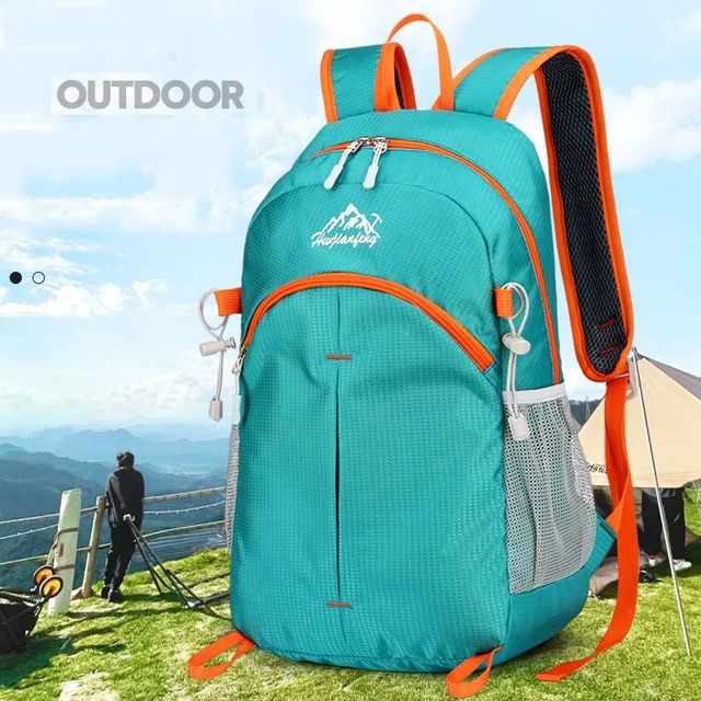 20L Camping Backpack Lightweight Foldable Travel Bag Climbing Mountaineering Bags Waterproof Packable Hiking Cycling Bag 2