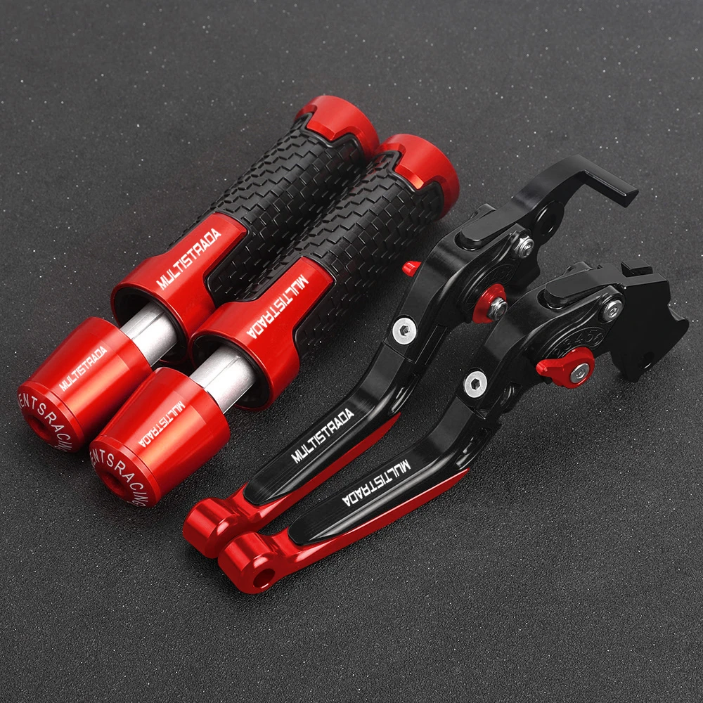 

MULTISTRADA 950 For DUCATI 950 MULTISTRADA 2017 2018 Motorcycle Handlebar Hand Grips Ends Handle Brake Clutch Levers