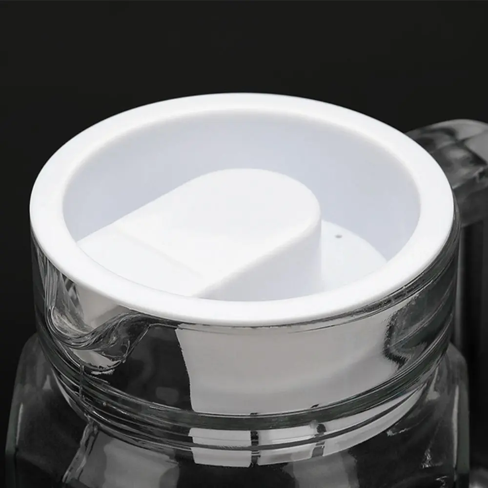 Description Picture 6 of itemNew Plastic Lids Covers New Anti Dust Non Splash Bottle Plugs Accessory Glass Water Carafe Leak Proof Caps for Bistro Pitcher