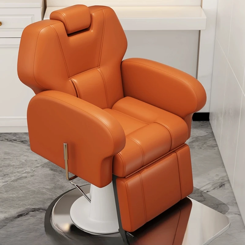 Luxury Shampoo Barber Chairs Speciality Equipment Simplicity Barber Chairs Barbershop Silla Barberia Commercial Furniture RR50BC