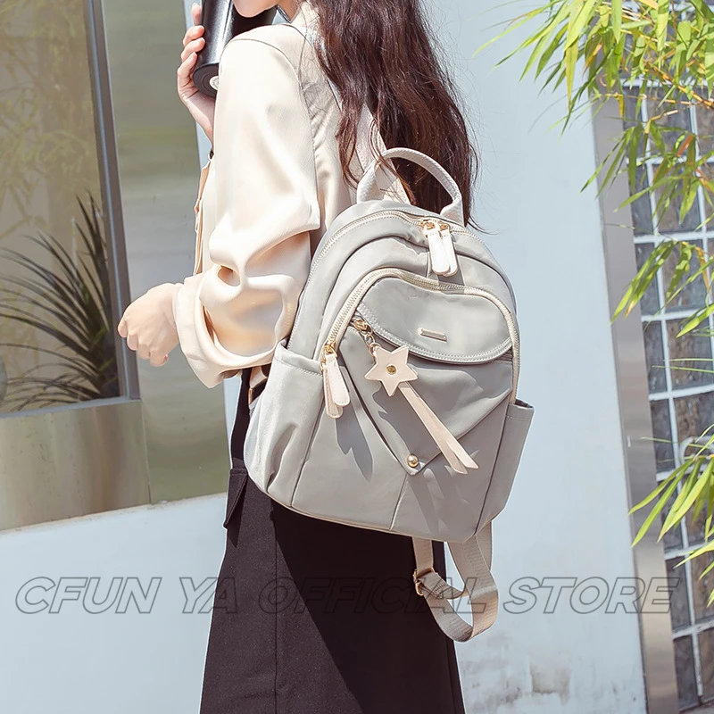 CFUN YA New Travel Backpack For Women High Quality Teenager Girls School Bag Oxford Korean Female Rucksack Mochila Shoulder Bags