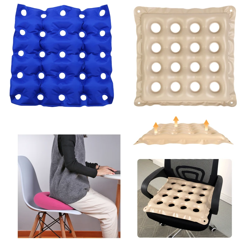 Anti Decubitus Wheelchair Cushions Inflatable Hemorrhoids Square Office