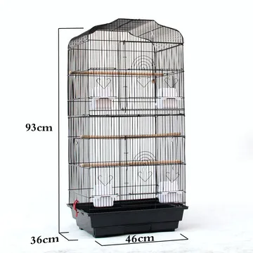 

Wholesale Hot Sale Portable Pet Cages Accessories Iron Wire Mesh Big Cage Pigeon Parrot Canary Bird Breeding Cage