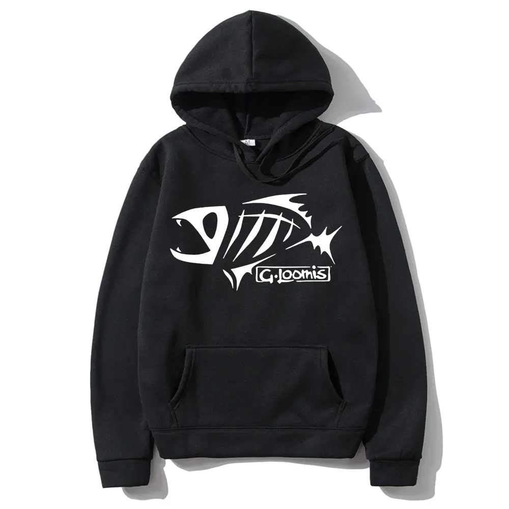 Antidazzle G Loomis Stampa Felpa Con Cappuccio Nera Da Uomo Di Alta Qualità Felpa Uomo Abbigliamento Moda Uomo Cotone Casual Felpe Oversize