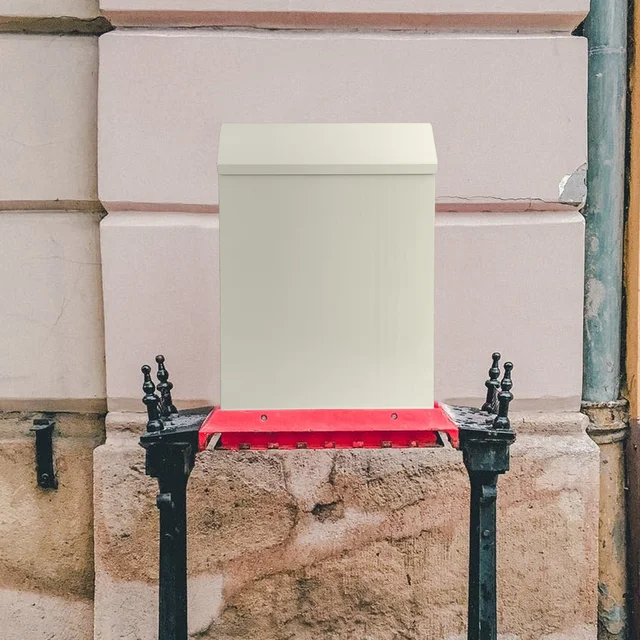 Panasz Konténer Vintage Postafiók Falra Szerelt Biztonsági Függő Postbox Szavazószekrények Postafiókjai Kívül - Image 4