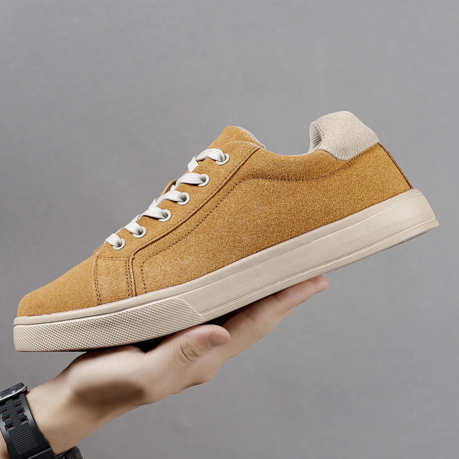 Description Picture 3 of itemMen Shoes Men's Skateboarding Shoes Classics Sneakers For Men Black Shoes Comfortable Footwear For Male