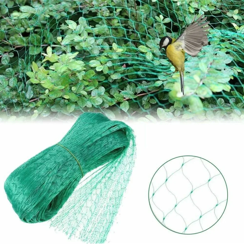 Description Picture 3 of itemGarden Netting Green Woven Mesh Protect Plants Fruits Flowers Trees Stretch Fencing Durable Net Stops Birds Animals