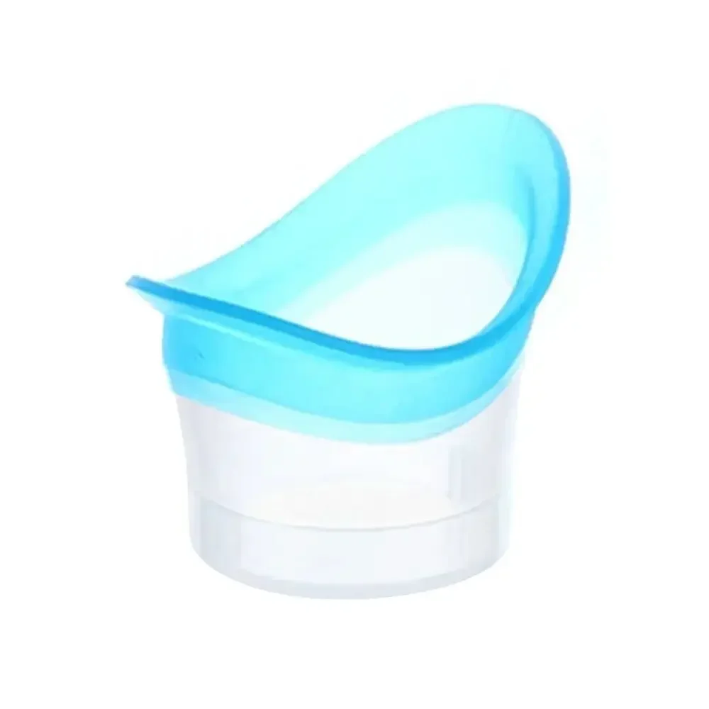 Silicone Eyewash Cup Resuable 10ml Eye Bath Cup Eye Wash Cup Soft Flushing Rinse Cups Elderly Women Men Children