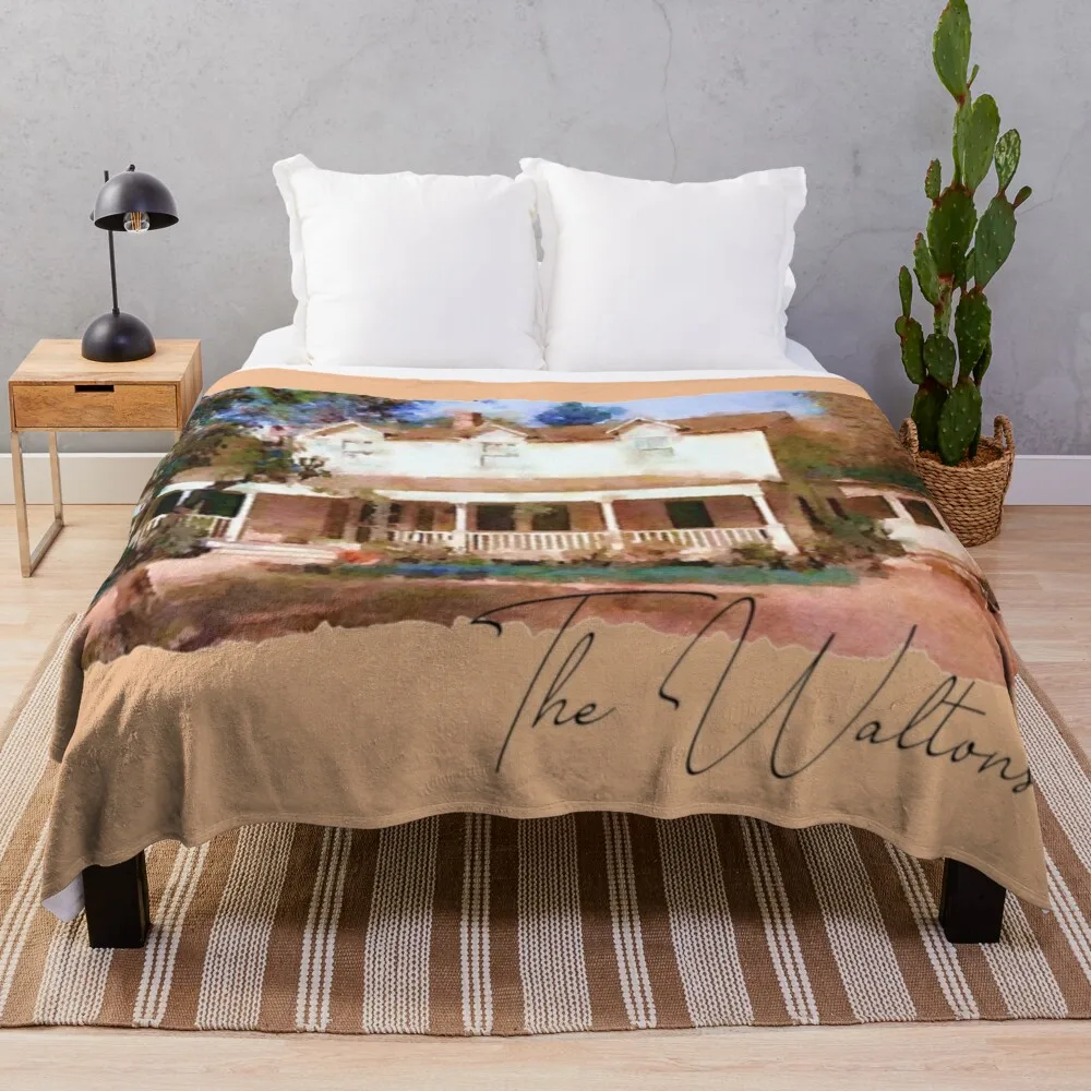 

The Waltons House Throw Blanket blanket lace