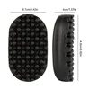 Portable Hair Twist Comb Washable Durable Curly Rubber Curling Brush Beauty Hair Pineapple Head Men'S Hair Cleaning Tool 6