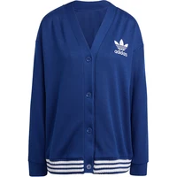 Adidas véritable Trefoil Cardigan en tricot ample pour femme IR5292 5