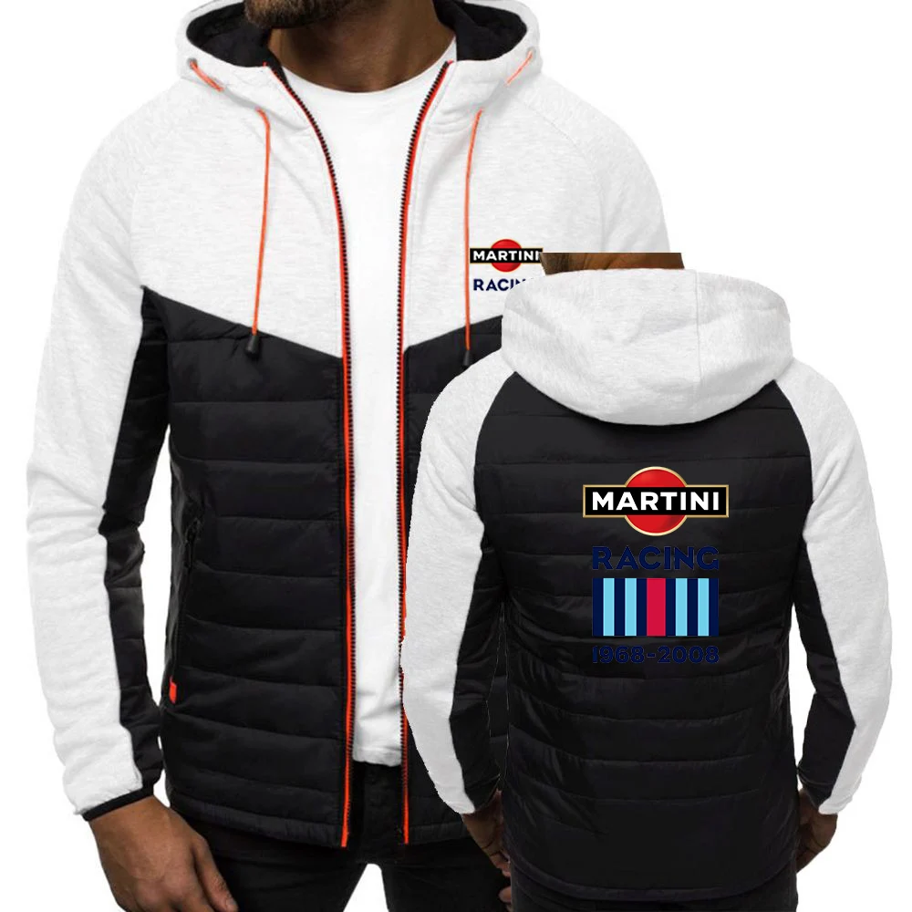 Cotton Padded Hooded Jacket For Men Autumn Winter