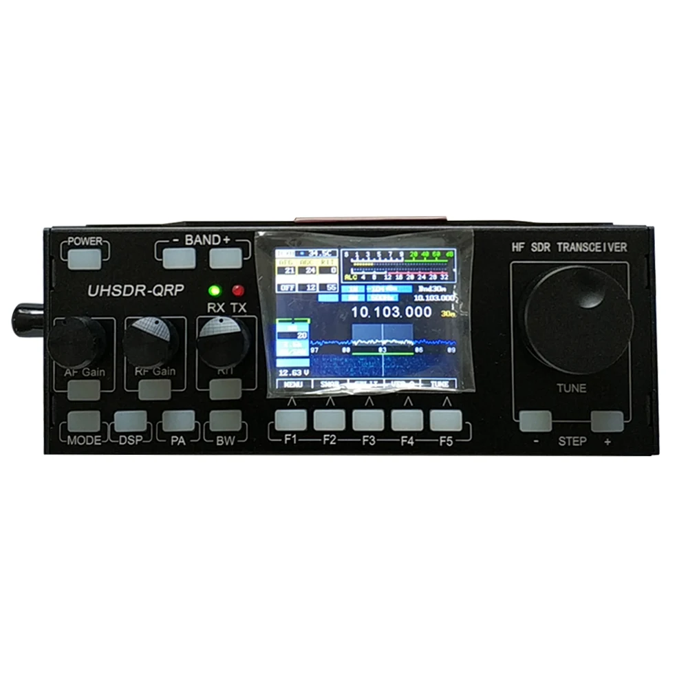 

V0.6.3 HF SDR Transceiver QRP Transceiver Amateur Ham Radio with Transparent Buttons/Black Buttons