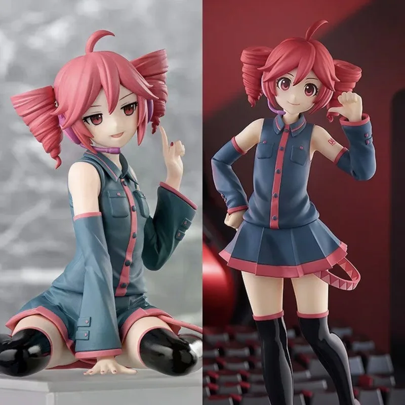 Kasane Teto Noodle Stopper Charakter-Actionfigur Schreibtischdekoration Sammlerstück Modell Spielzeug Anime Ausstellungsfigur Festivalgeschenk