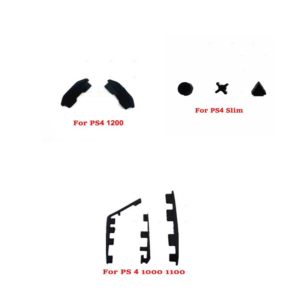 Replacement Rubber Feet Pads Cover Silicone Cap For PS4 Slim Pro for PS