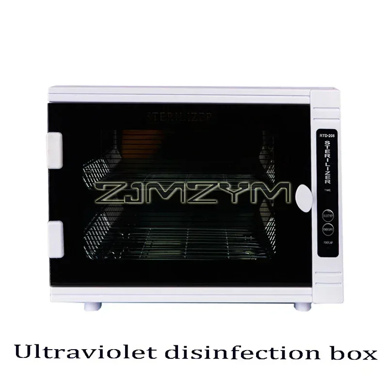 12L UV Light Sterilizer Nail Cleaner Box Barber Disinfection Cabinet Manicure Tools Ultraviolet Sanitizer Beauty Nail Equipment
