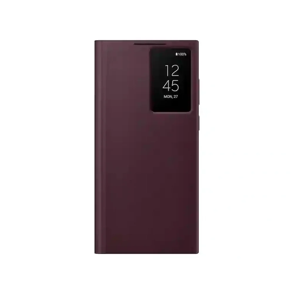 Leather S-View Flip Case for Ultimate Phone Protection