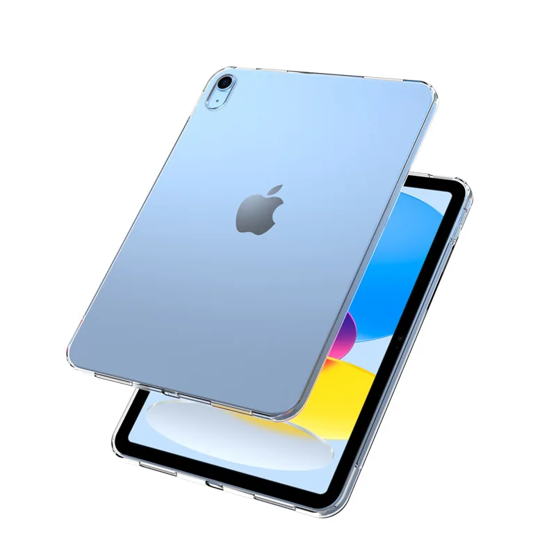 Silicone TPU Case iPad 10 10.9 Anti-Drop Tablet Protective Case Pro 11 Pro 12.9 Air4 Air5 10.9