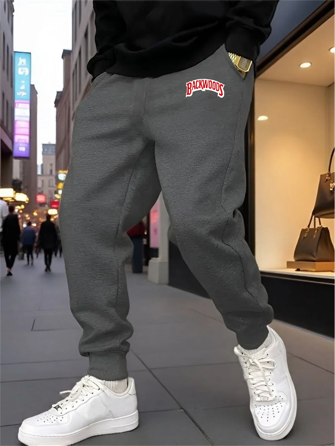 Чоловічі спортивні штани 2025 р. Повсякденні штани з принтом Спортивні штани для бігу на відкритому повітрі Вуличний спортивний одяг Щоденні вправи Чоловічі штани для бігу