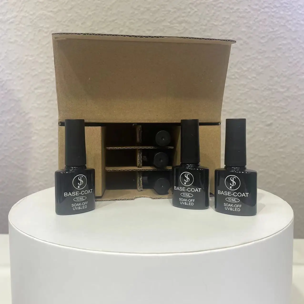 10ml mix 12pcs/box top coat base coat each 6pcs with long lasting strengthen bling nail gel top and base coat nail polish 5