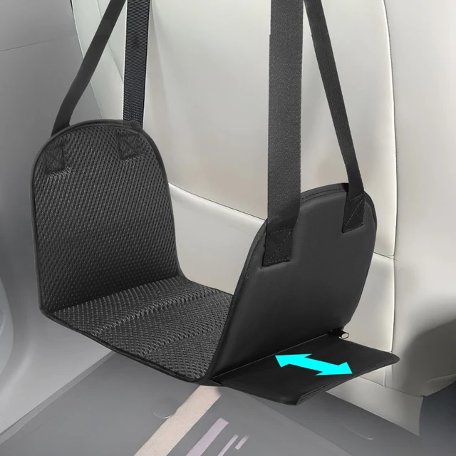 Newest Airplane Foot Hammock Airline Foot Rest With Removable Pad Adjustable Strap Foot Hammock With Menory Foam For Travel